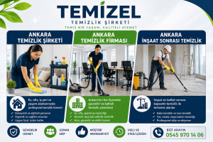 Ankara Temizlik Şirketi | Temizel Temizlik Şirketi